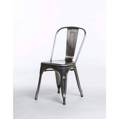 Cadeira Iron Tolix Aço Carbono Galvanizada