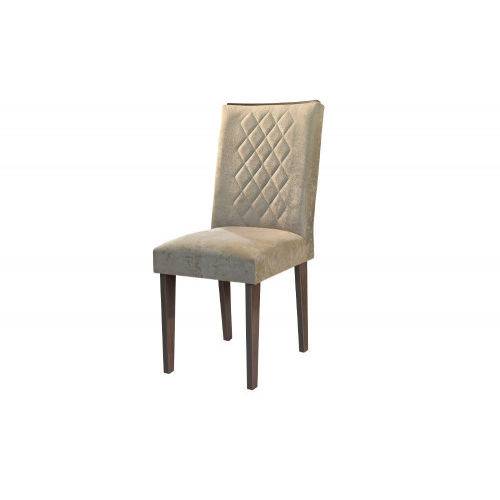 Cadeira Jade 100% MDF (Kit com 2 Cadeiras) - Móveis Rufato - Café/ Suedi Amassado Chocolate - Móveis Bom de Preço -