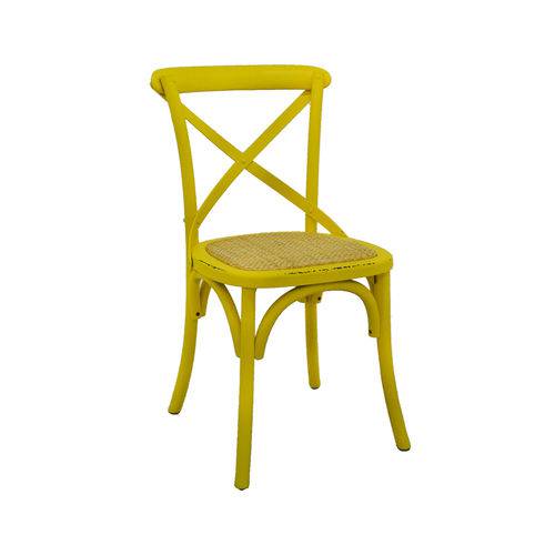 Cadeira Katrina Cross Amarela