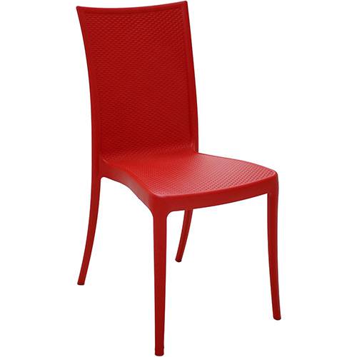 Cadeira Laura Ratan Vermelha - Tramontina