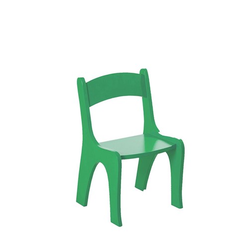 Cadeira Linha Infantil Verde - Wood Prime TA 1104148