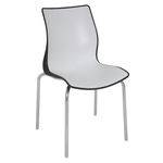 Cadeira Maja Preto/Branco