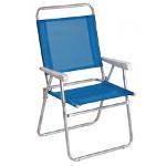 Cadeira Master Alumínio Plus Azul - Mor