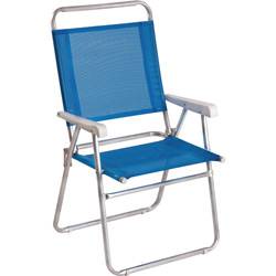 Cadeira Master Plus Alumínio Azul - Mor