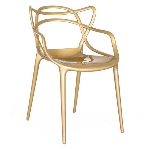 Cadeira Masters Allegra - Dourado