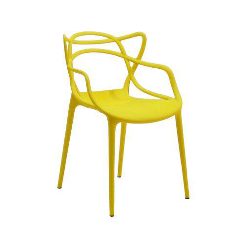 Cadeira Mix Kids Amarelo Original Entrega Byartdesign