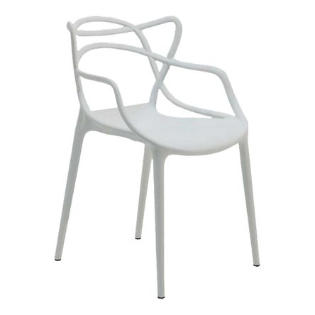 Cadeira Mix Kids Chair Allegra Polipropileno Branco Byartdesign