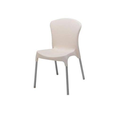 Cadeira Mona Polipropileno - Off White