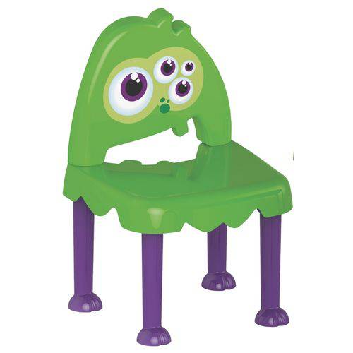 Cadeira Monster Verde/Lilás