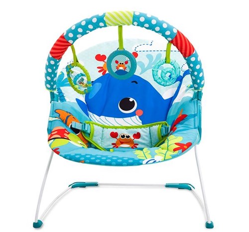 Cadeira Musical e Vibratoria Azul Mar