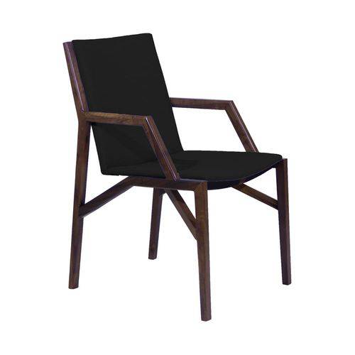 Cadeira Núria com Braço - Wood Prime LD 10187