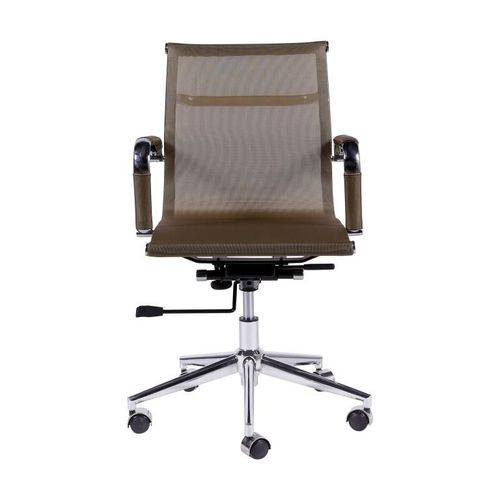 Cadeira Office Eames Tela Baixa Giratória - Cobre - ÓR Design