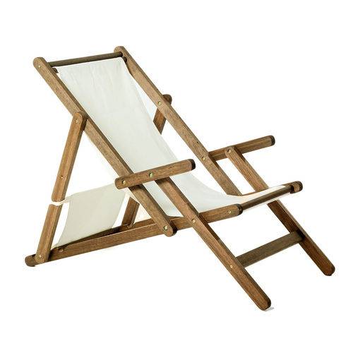 Cadeira Opi Dobrável com Braços - Wood Prime