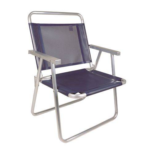 Cadeira Oversize Alumínio Azul 2132 Mor