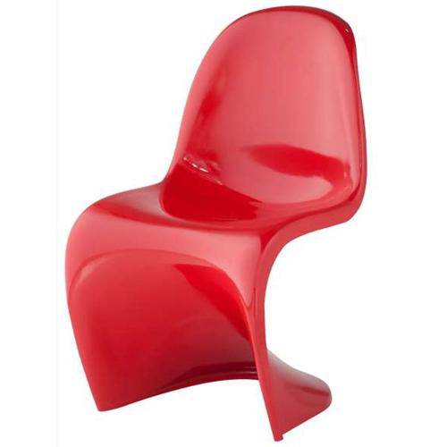 Cadeira Panton Infantil Abs Cor Vermelha