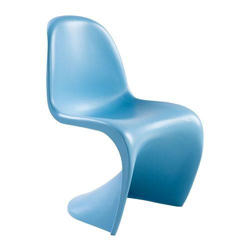 Cadeira Panton Infantil Pequena Azul ByArt