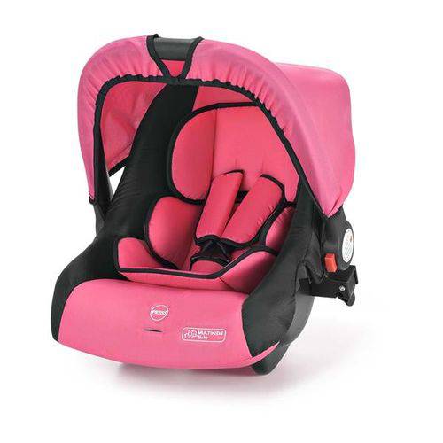 Cadeira para Auto Bebê Conforto 0-13 Kg Rosa Multikids Baby - Bb525