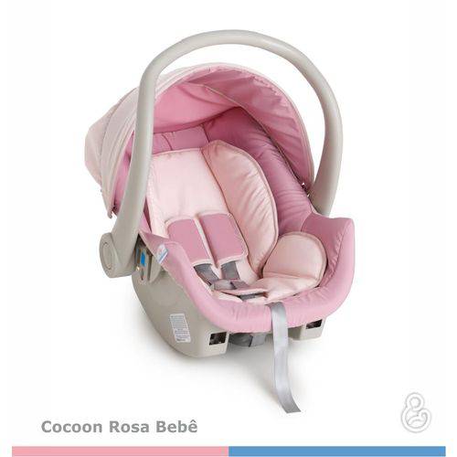 Cadeira para Auto Cocoon Rosa Bebê - Galzerano