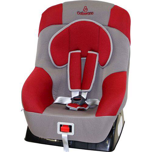 Cadeira para Auto Galzerano Maximus - Cinza/vermelho - Grupo 1: 9 a 18 Kg