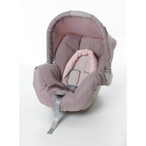 Cadeira para Bebê Piccolina Cinza/rosa - Galzerano
