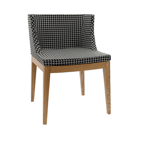 Cadeira Pied de Coq Tecido Wood Clara OR Design 1135/X
