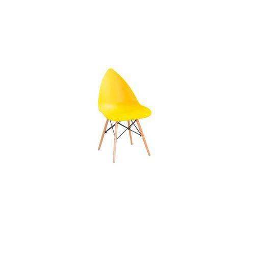 Cadeira Pingo Falkk Fl-001 Amarelo