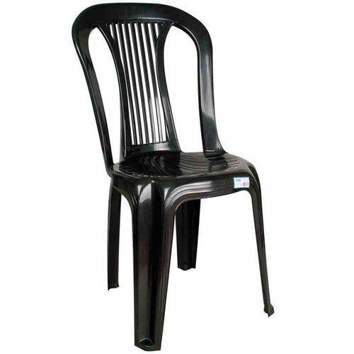 Cadeira Plástica Bistrô Ponte Nova Preta - Antares