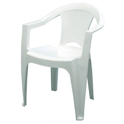 Cadeira Plastico Branca Itajuba 92223/010 Tramontina