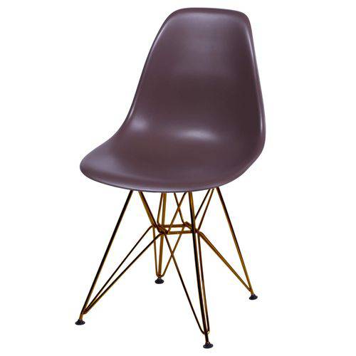Cadeira Polipropileno Base em Metal OR Design Café
