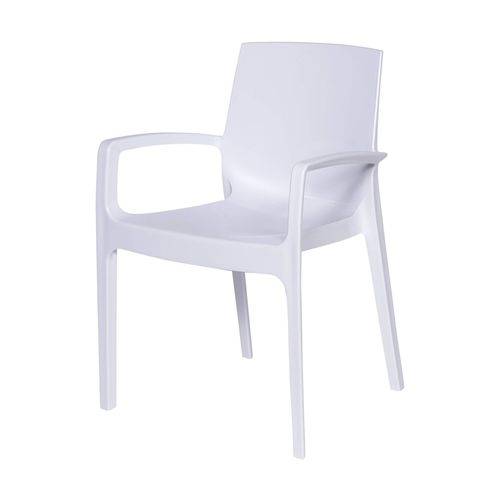 Cadeira Polipropileno Cream OR Design Branco