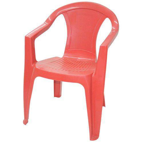 Cadeira Poltrona Ilha Bela Vermelha 92205040 Tramontina