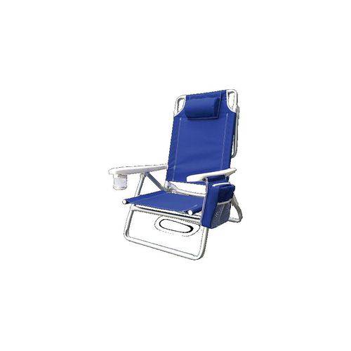 Cadeira Praia Alum Azul - Kala