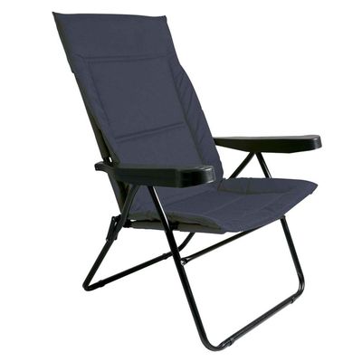 Cadeira Reclinável com Estofado Alfa 4 Posições Azul Marinho - Mor 002302 002302