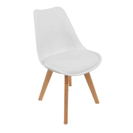 Cadeira Saarinen Wood Branco Original Entrega Byartdesign