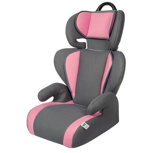 Cadeira Safety Comfort Cinza e Rosa - Tutti Baby