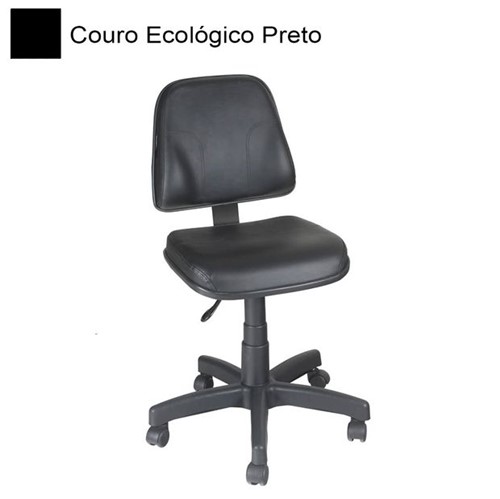 Cadeira Secretária Giratória 558 Sem Braço Firenze Couro Ecológico 754305
