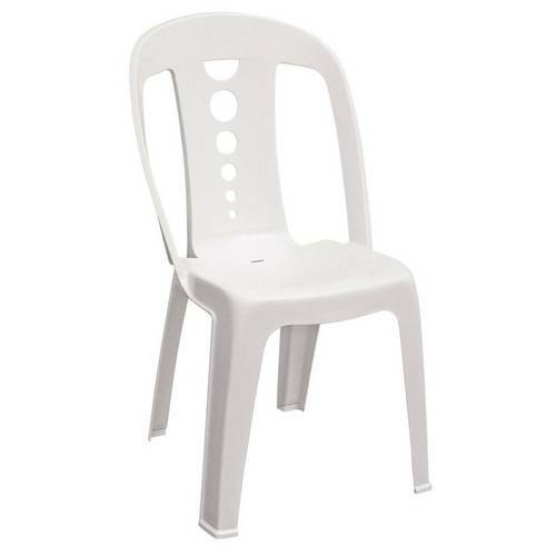 Cadeira Sem Braço Branca - JATIÚCA - Tramontina