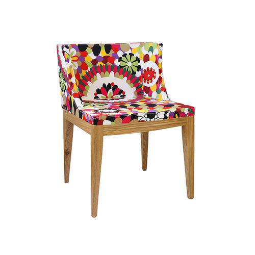 Cadeira Senhorita Tecido - Tecido-b-base-madeira-clara