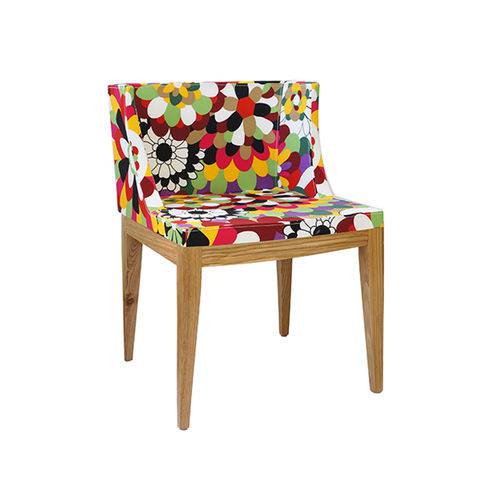 Cadeira Senhorita Tecido - Tecido-c-base-madeira-clara