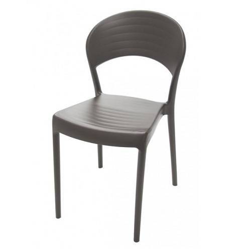 Cadeira Sissi com Encosto Fechado Marrom - Tramontina 92046109