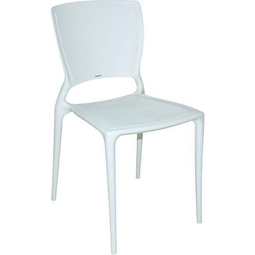Cadeira Sofia Encosto Fechado - Branco - Tramontina