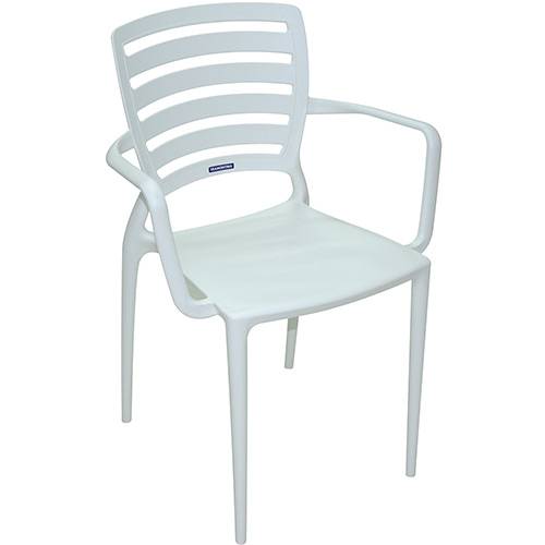 Cadeira Sofia Vazada Horizontal Branca - Tramontina