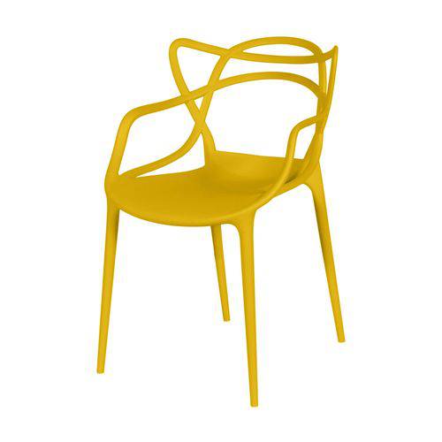 Cadeira Solna Allegra OR Design Amarelo