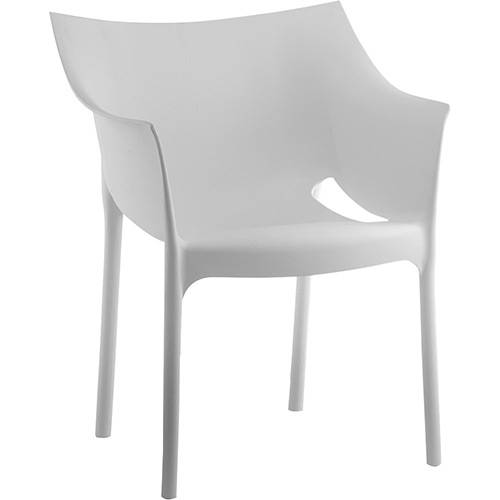 Cadeira Tais Polipropileno Branca - Rivatti