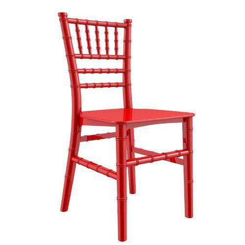Cadeira Tiffany Infantil Vermelha AJKT001VRM