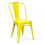 Cadeira Tolix Aço Carbono Amarelo - By Haus