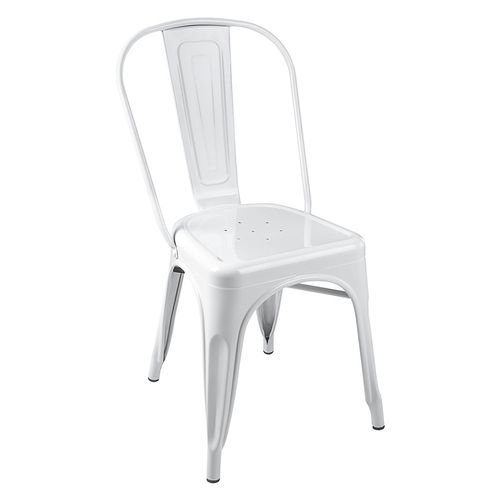 Cadeira Tolix Branca Branca