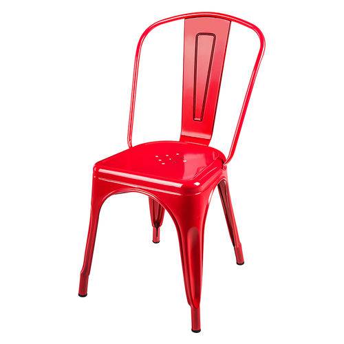 Cadeira Tolix Vermelha