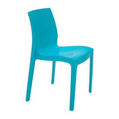 Cadeira Tramontina Alice Polida em Polipropileno Azul