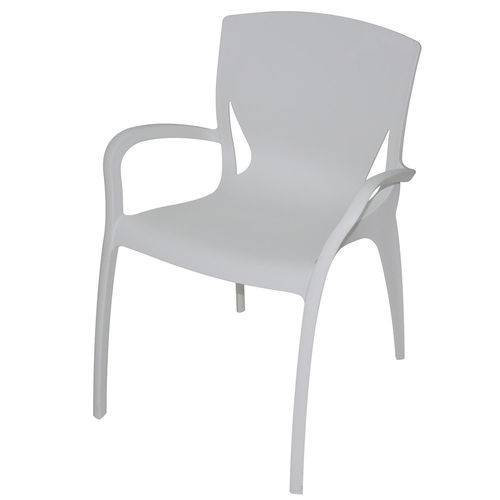 Cadeira Tramontina Clarice Branco